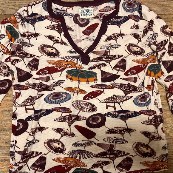 Lucky Brand Multicolor Patterned Top - Picture 3 of 4